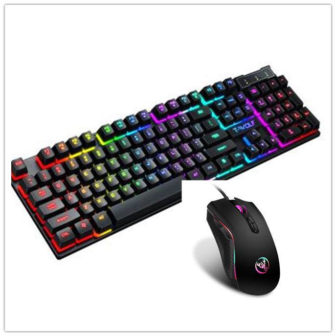 Teclado Gaming Usb Com Fio Luminoso Flutuante Manipulador