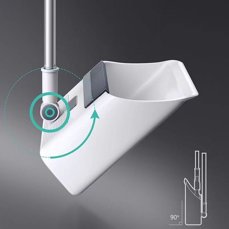 3pcs/ Set, Household Broom, Floor Brush And Dustpan Set, Thickened Sweeping Broom, Scrub Brush And Dustpan With Long Handle, Non-stick Hair Floor Cleaning Tool, For Home Office School Dorm, Cleaning Supplies, Cleaning Gadgets