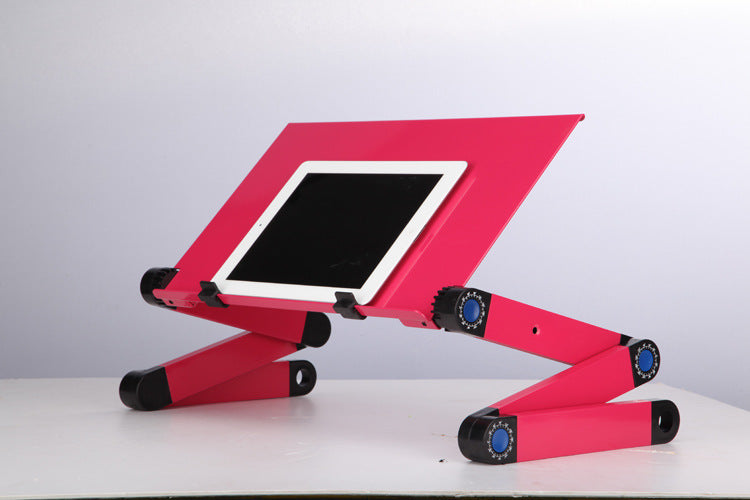 Mesa Suporte Dobrável e Ergonômica para Laptop com Altura Ajustável e Apoio para Mouse – Ideal para Ultrabook, Netbook ou Tablet