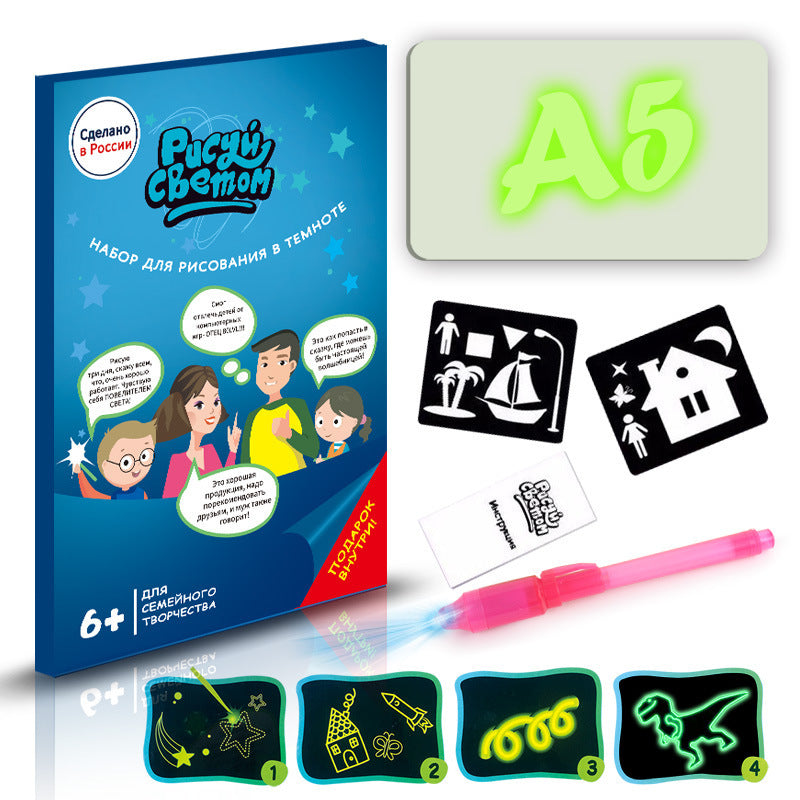 Tablet Mágico 3D: A Prancheta de Desenho que Brilha no Escuro