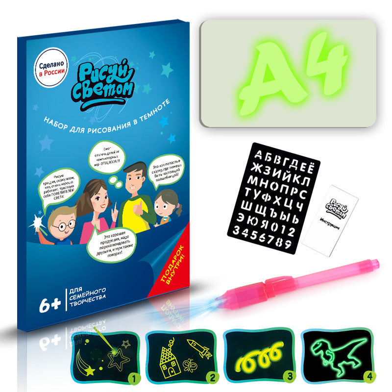 Tablet Mágico 3D: A Prancheta de Desenho que Brilha no Escuro