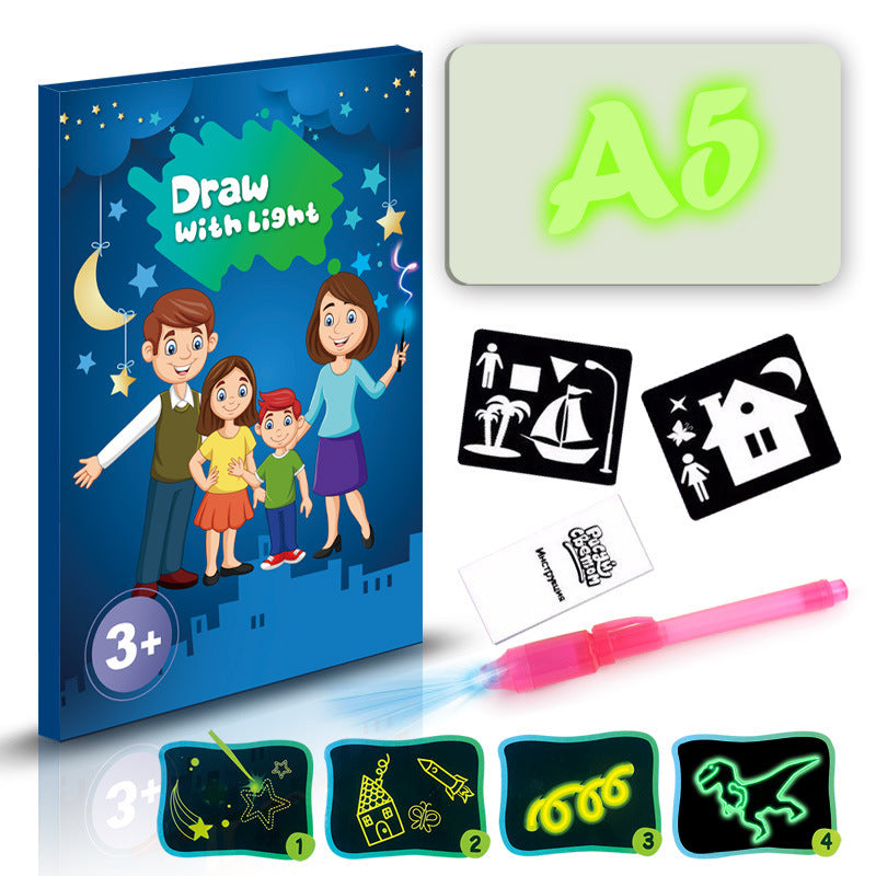 Tablet Mágico 3D: A Prancheta de Desenho que Brilha no Escuro