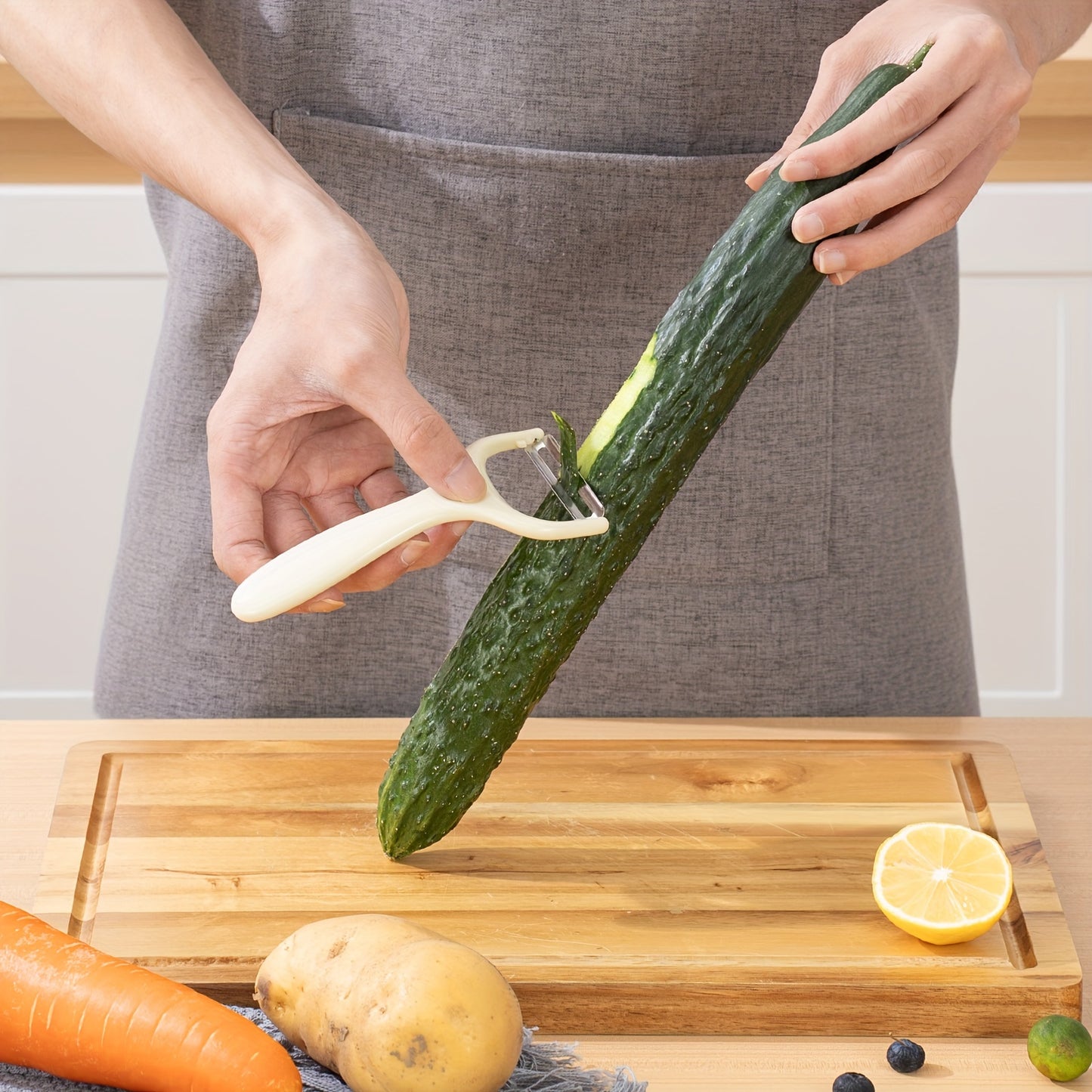 1/2pcs Peeler, Fruit Peeler, Vegetable Peeler, Creative Peeler, Stainless Steel Peeler, Potato Peeler, Melon, Pear, Carrot Kitchen Peeler, Kitchen Gadgets