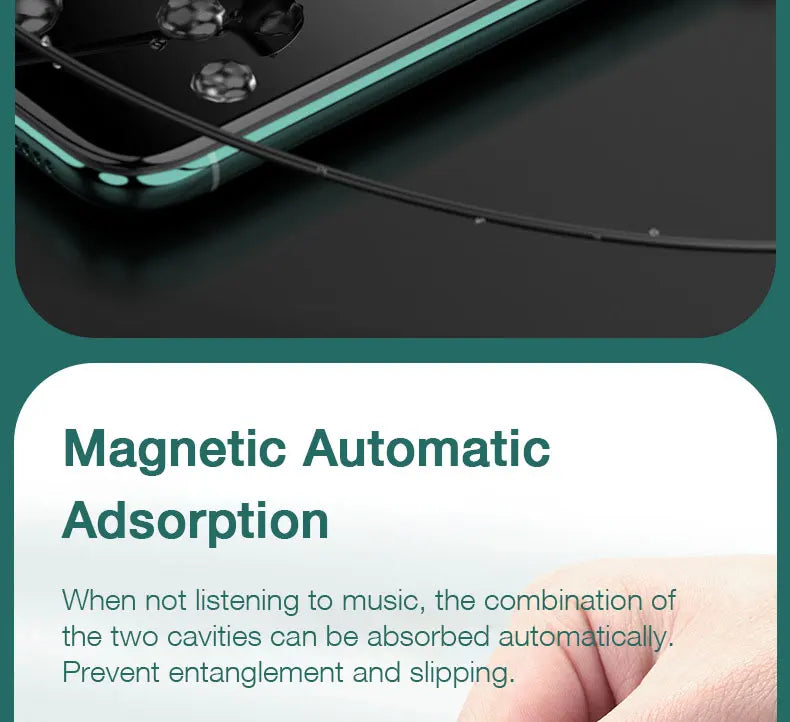 EARDECO 200 Hour Playback Bluetooth Headphone Bass Wireless Headphones Neckband Earphone with Mic Sport Music Headset Stereo