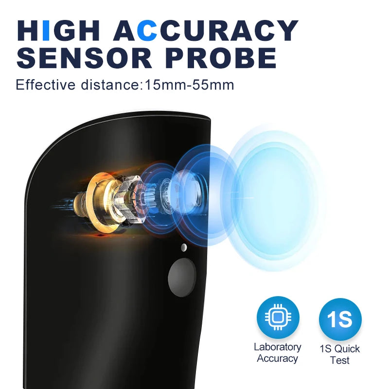AiQUE Infrared Thermometer Digital LCD Body Measurement Kids Adult Fever IR Children Non-Contact Termometro